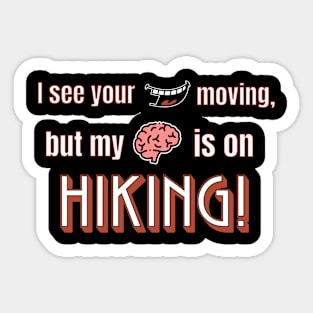 Hiking Sticker